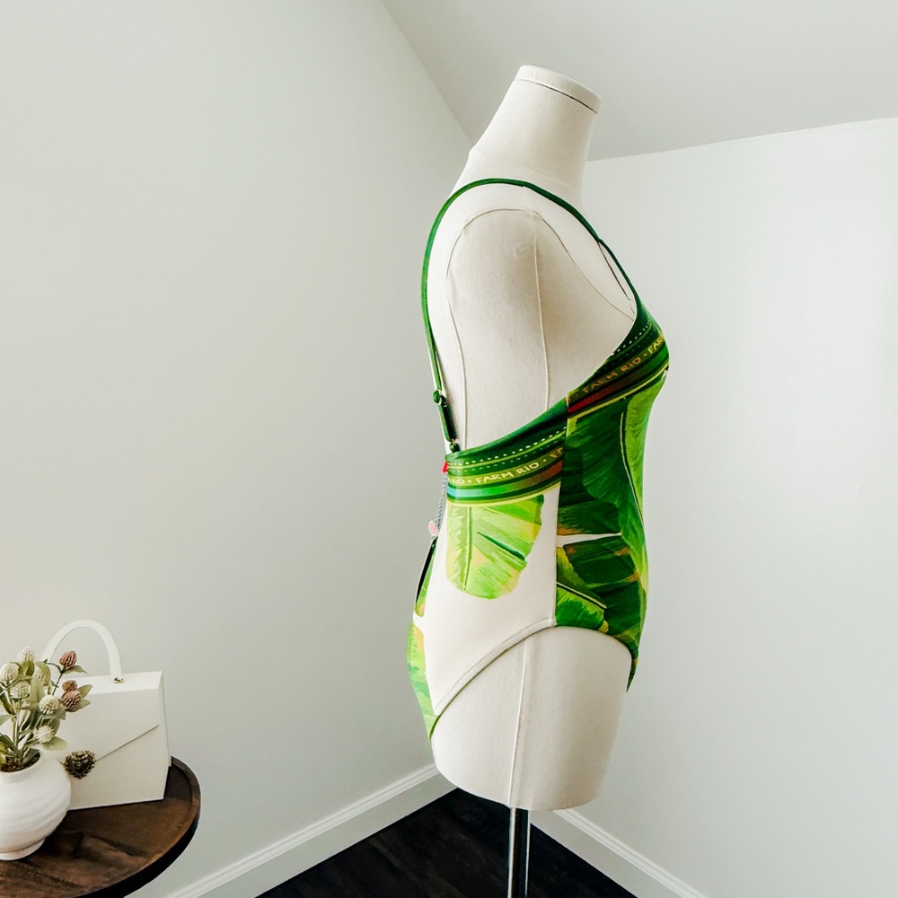 Farm Rio Fresh Forest One Piece Swimsuit - Picture 3 of 10